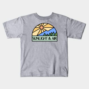 Nature inspiration: Sunlight and Air Kids T-Shirt